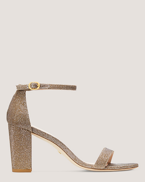 NEARLYNUDE STRAP SANDAL, Platinum, ProductTile