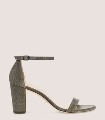 Nearlynude Strap Sandal, Pyrite, ProductTile