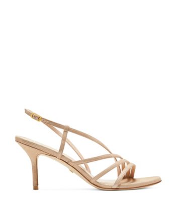 stuart weitzman gold sandals