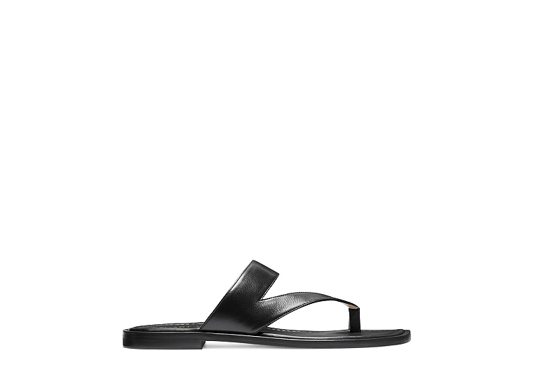 Lyla Flat Sandal, Black, Product image number 0