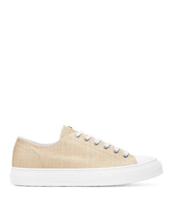 stuart weitzman excelsa leather sneakers
