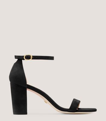 Nearlynude Strap Sandal, Black, ProductTile