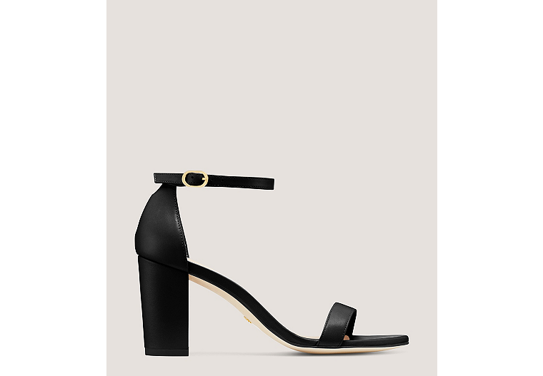 Nearlynude Strap Sandal, Black, Product image number 0