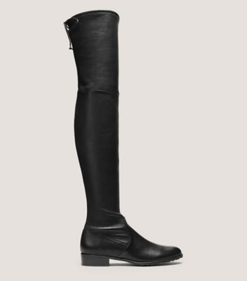 stuart weitzman black thigh high boots