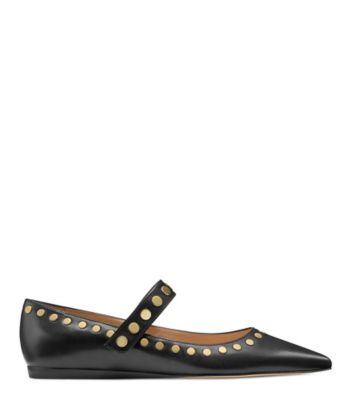 gala studs mary jane flat