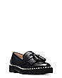 Mila Lift Pearl Loafer, Black, Product