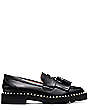 Mila Lift Pearl Loafer, Black, Product