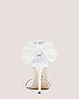 Nudistsong Mesh Bow Sandal, White & Cream, Product