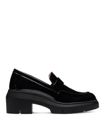stuart weitzman heeled loafer
