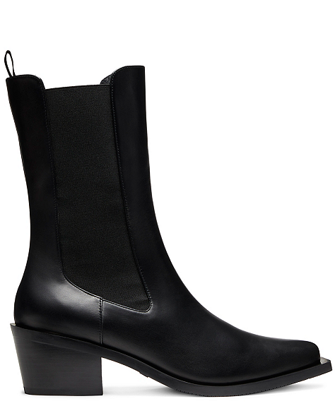 MILEY WESTERN BOOT, Black, ProductTile