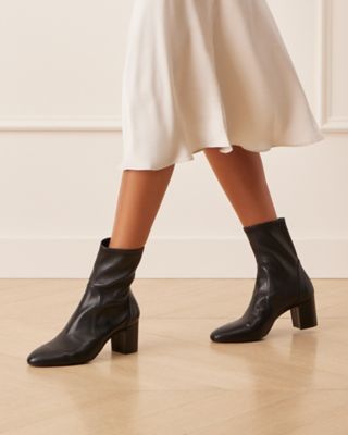 Sofia 60 patent-leather ankle boots