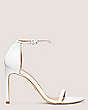 Nudistsong Strap Sandal, White, Product