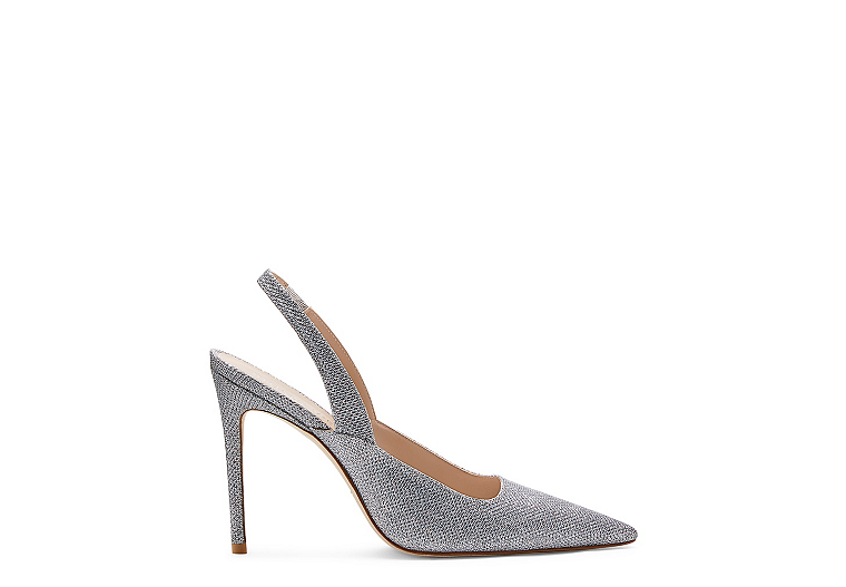 AVA 100 SLINGBACK PUMP, Silver, Product image number 0