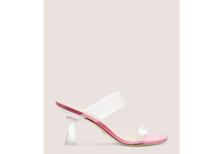 KRISTAL CLEAR SANDAL, Clear & pink, Product image number 0