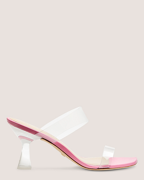 KRISTAL CLEAR SANDAL, Clear & pink, ProductTile