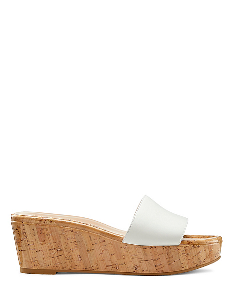 SUMMER SLIDE WEDGE, White, ProductTile