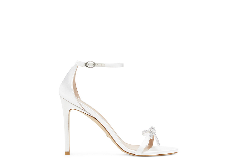 Nudist SW Bow 100 Sandal, White, Product image number 0