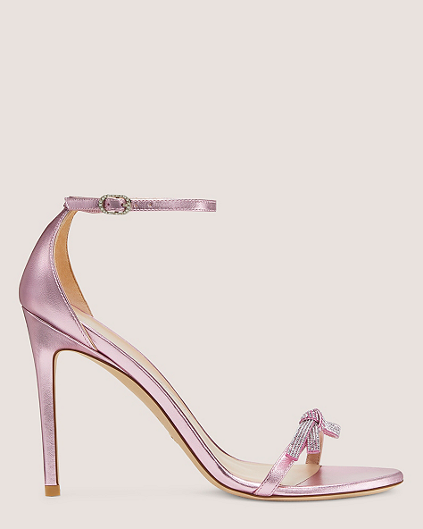 Nudist SW Bow 100 Sandal, Cotton Candy, ProductTile