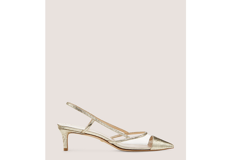 MONDRIAN 50 SLINGBACK, Platino/Clear, Product image number 0