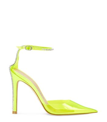stuart weitzman yellow sandals