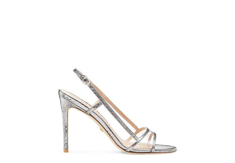 Mondrian 100 Sandal, Silver & Clear, Product image number 0