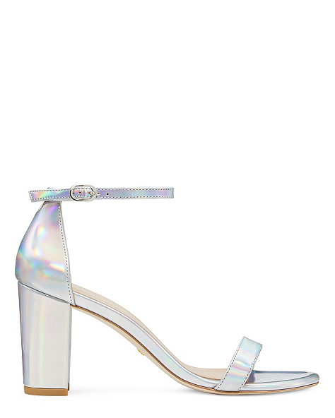 NEARLYNUDE STRAP SANDAL, Silver, ProductTile