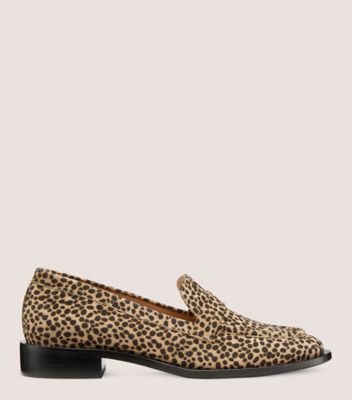 stuart weitzman leopard flats