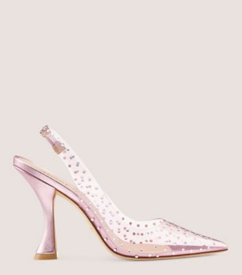 Glam Xcurve 100 Slingback, Light Pink/Cotton Candy/Clear, ProductTile
