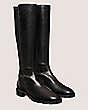 Stuart Weitzman,5050 KNEE-HIGH LUG BOOT,Boot,Nappa leather,Black,Angle View