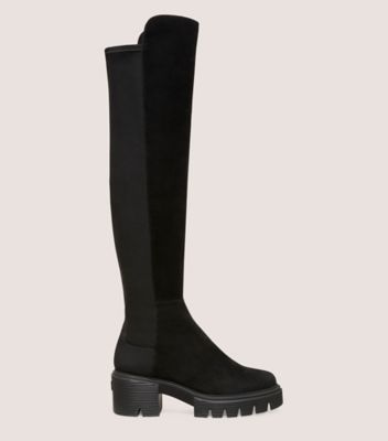 Shop Stuart Weitzman 5050 Soho Boot Over-the-knee In Black