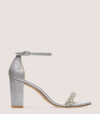 Nearlynude Highshine Sandal, Silver, ProductTile