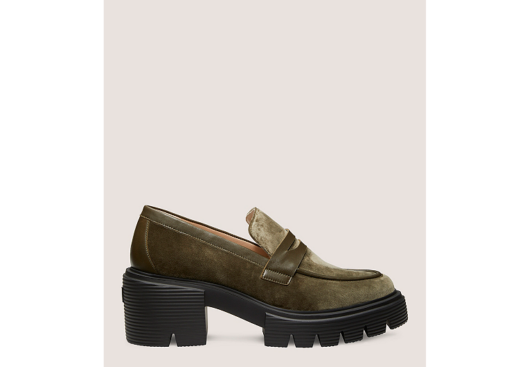 Soho Loafer, Cargo Green, Product