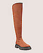 Stuart Weitzman,Bedford Over-The-Knee Boot,Boot,Hydro sport suede & shearling,Cappuccino/Cream