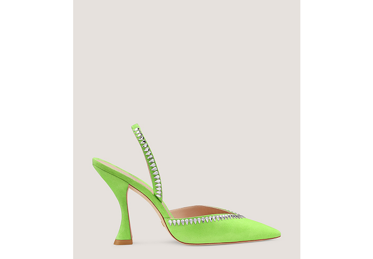 Gemcut Xcurve 100 Slingback Pump, Neon Chartreuse, Product image number 0