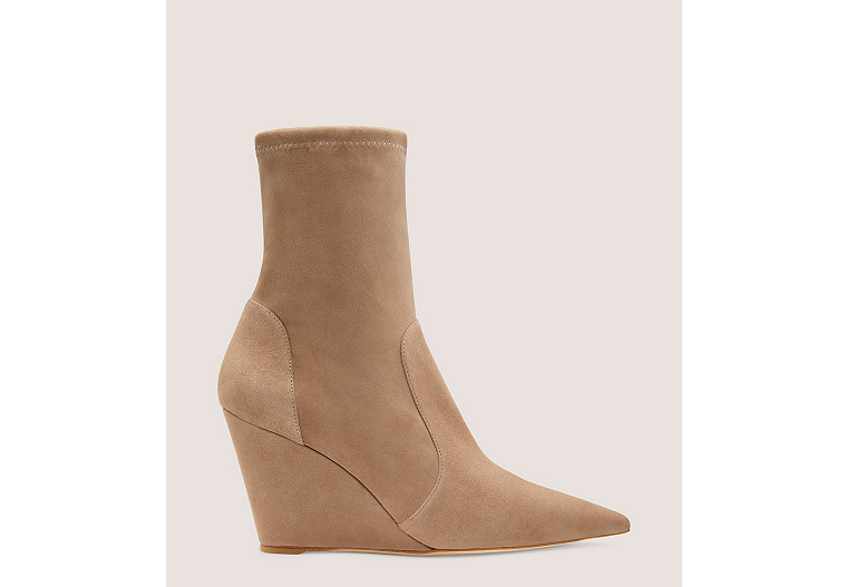 Stuart Wedge 85 Sock Bootie, Cashmere, Product image number 0