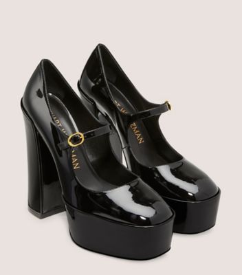 Skyhigh 145 Mary Jane Platform Pump, Black, Product