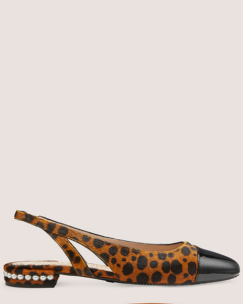 Pearl Slingback, Toffee & Black, ProductTile