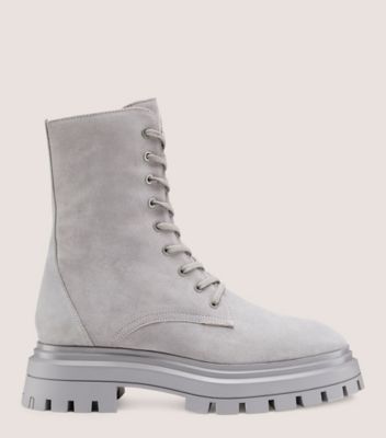 sleek lace up boots