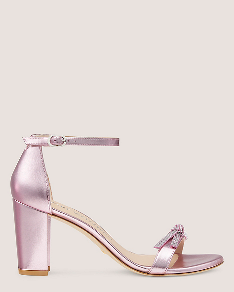 Nearlynude SW Bow Sandal, Cotton Candy, ProductTile