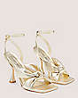 Playa Ankle-Strap 100 Knot Sandal, Platino Gold, Product
