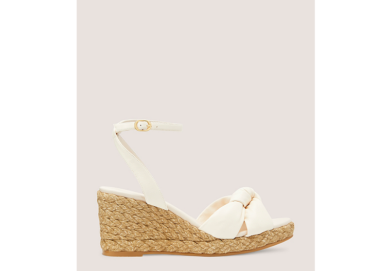 Playa Espadrille Knot Wedge, Seashell & Natural, Product