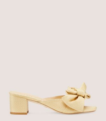 Loveknot 50 Block Slide Stuart Weitzman