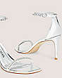 Nudistcurve Glam II 85 Sandal, Silver & Clear, Product
