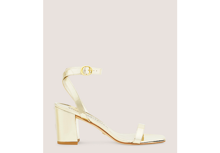 Nearlybare Sandal, Platino Gold, Product