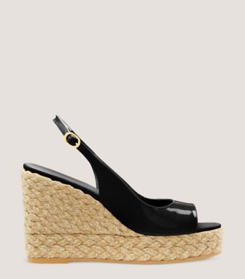 Island Peep Toe Espadrille Wedge | Stuart Weitzman