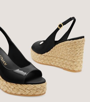 Island Peep Toe Espadrille Wedge | Stuart Weitzman