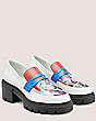 SW x KidSuper Soho Loafer, White & Coral Multi, Product