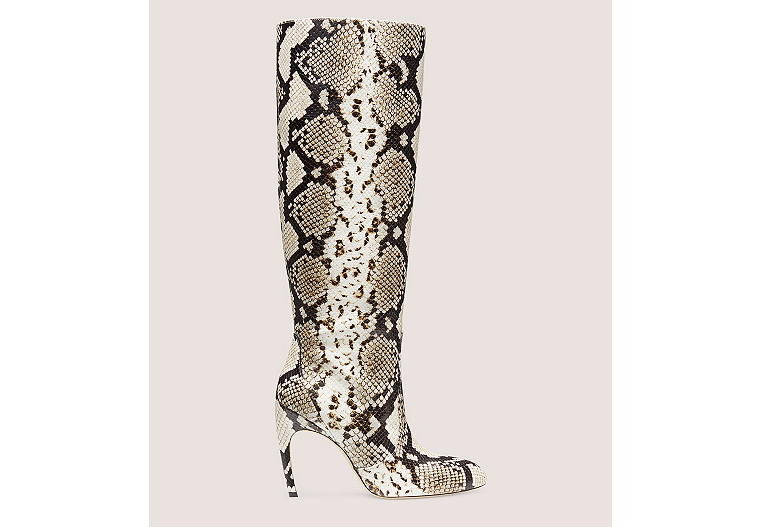 Luxecurve 100 Slouch Boot, Cream & Oat, Product