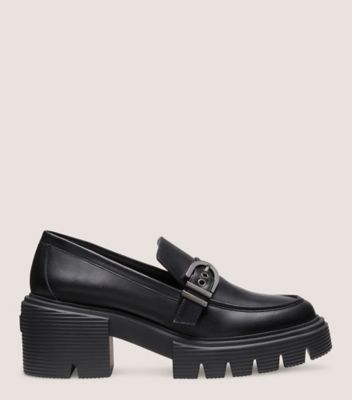 Stuart Weitzman Maverick Soho Loafer In Black