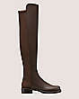 Stuart Weitzman,5050 BOLD BOOT,Boot,Calf Leather,Walnut Brown,Front View